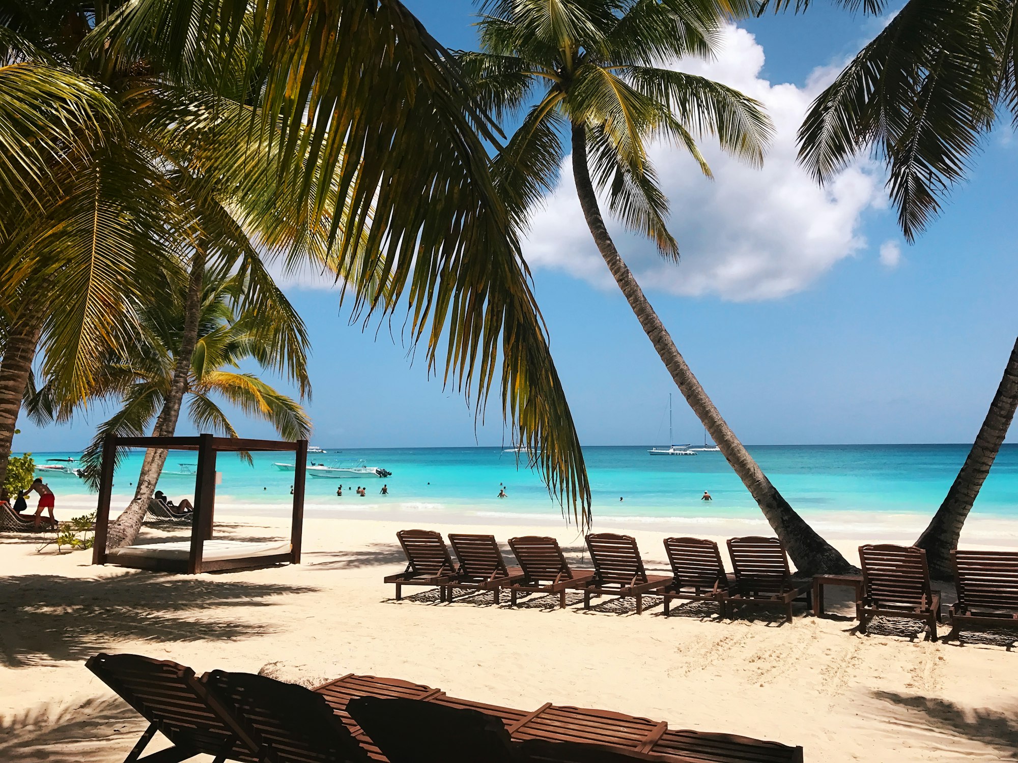 Sumer Vacaton on Tropical Beach